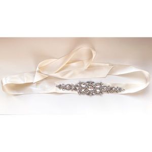 Crystal Ivory Maternity Sash